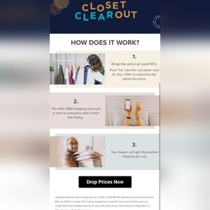 Closet Clearout Sale!